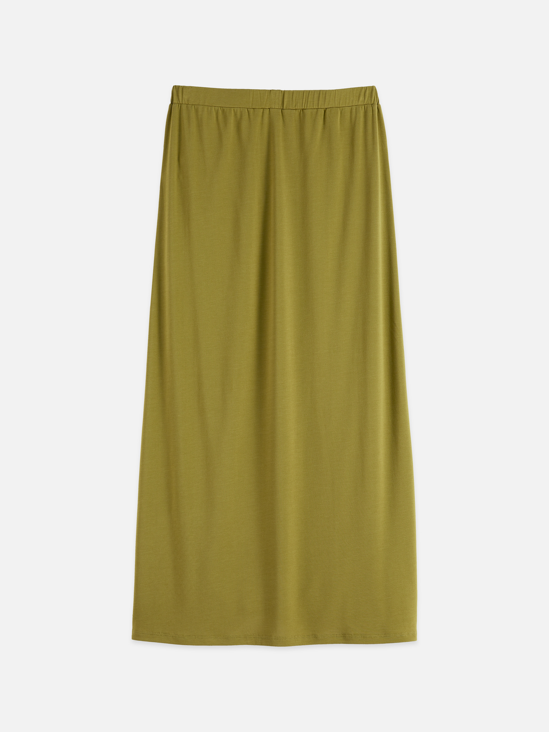 SCOTCH & SODA modal skirt in a flowing silhouette, shown from the front