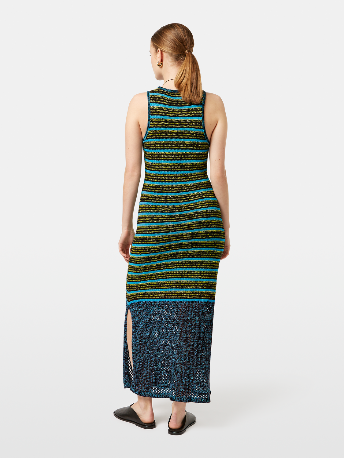 Striped knitted dress - Scotch & Soda NZ