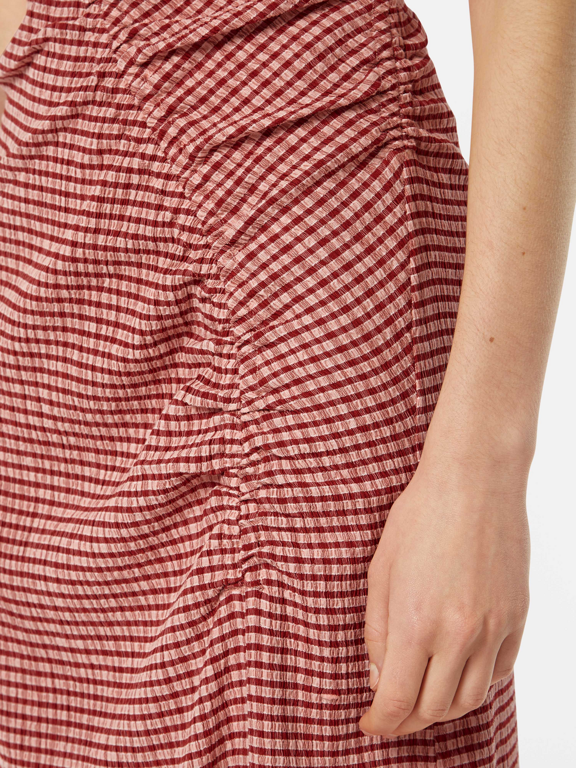 Gingham midi dress - Scotch & Soda NZ