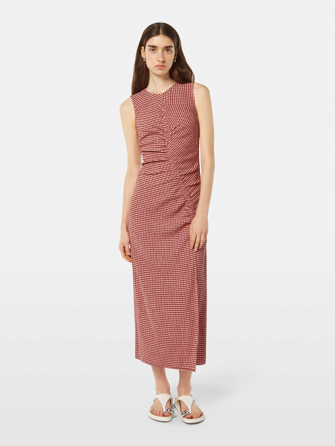 Gingham midi dress - Scotch & Soda NZ