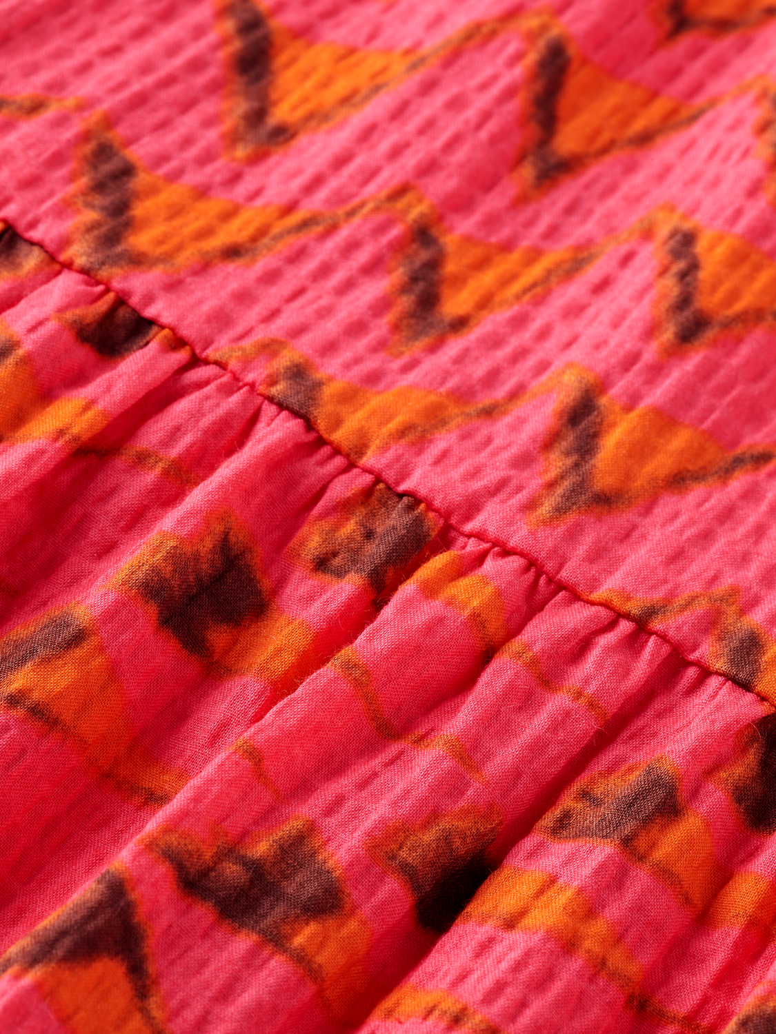 Seersucker midi dress - Scotch & Soda NZ