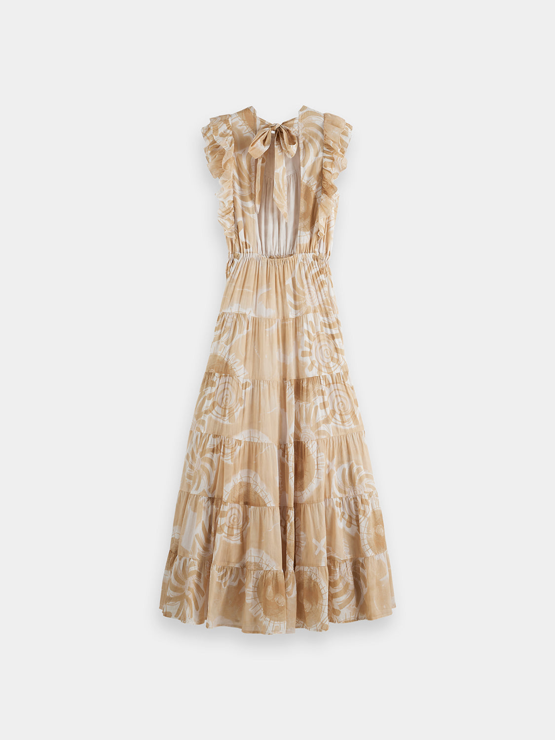 Maxi cotton dress - Scotch & Soda NZ