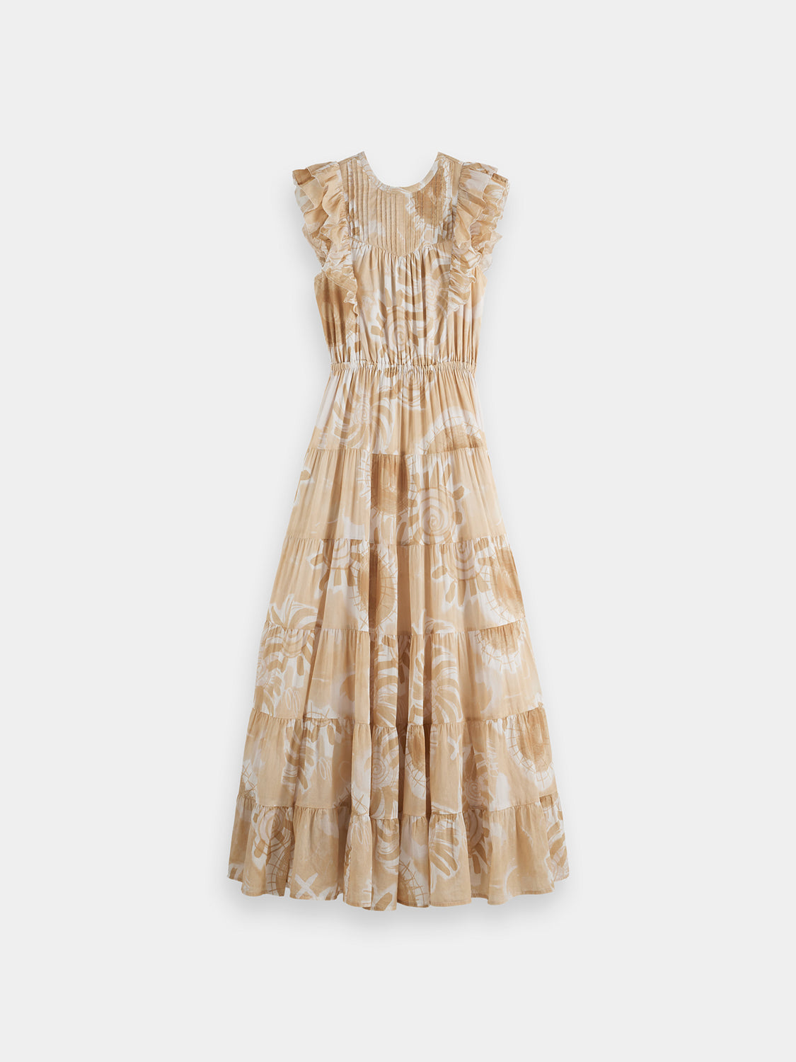 Maxi cotton dress - Scotch & Soda NZ