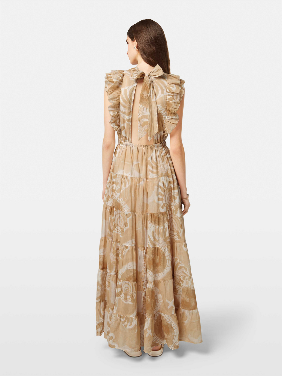 Maxi cotton dress - Scotch & Soda NZ