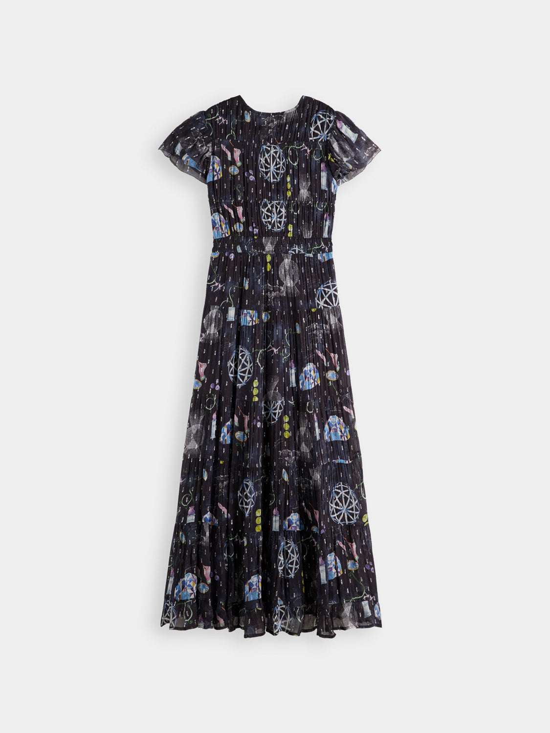 Gathered maxi dress - Scotch & Soda NZ