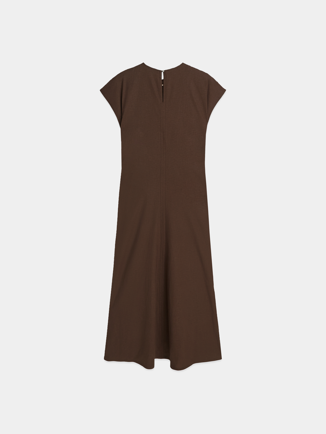 Linen-blend tie dress by Scotch & Soda featuring a relaxed fit, waist tie, and natural fabric in a stylish design.