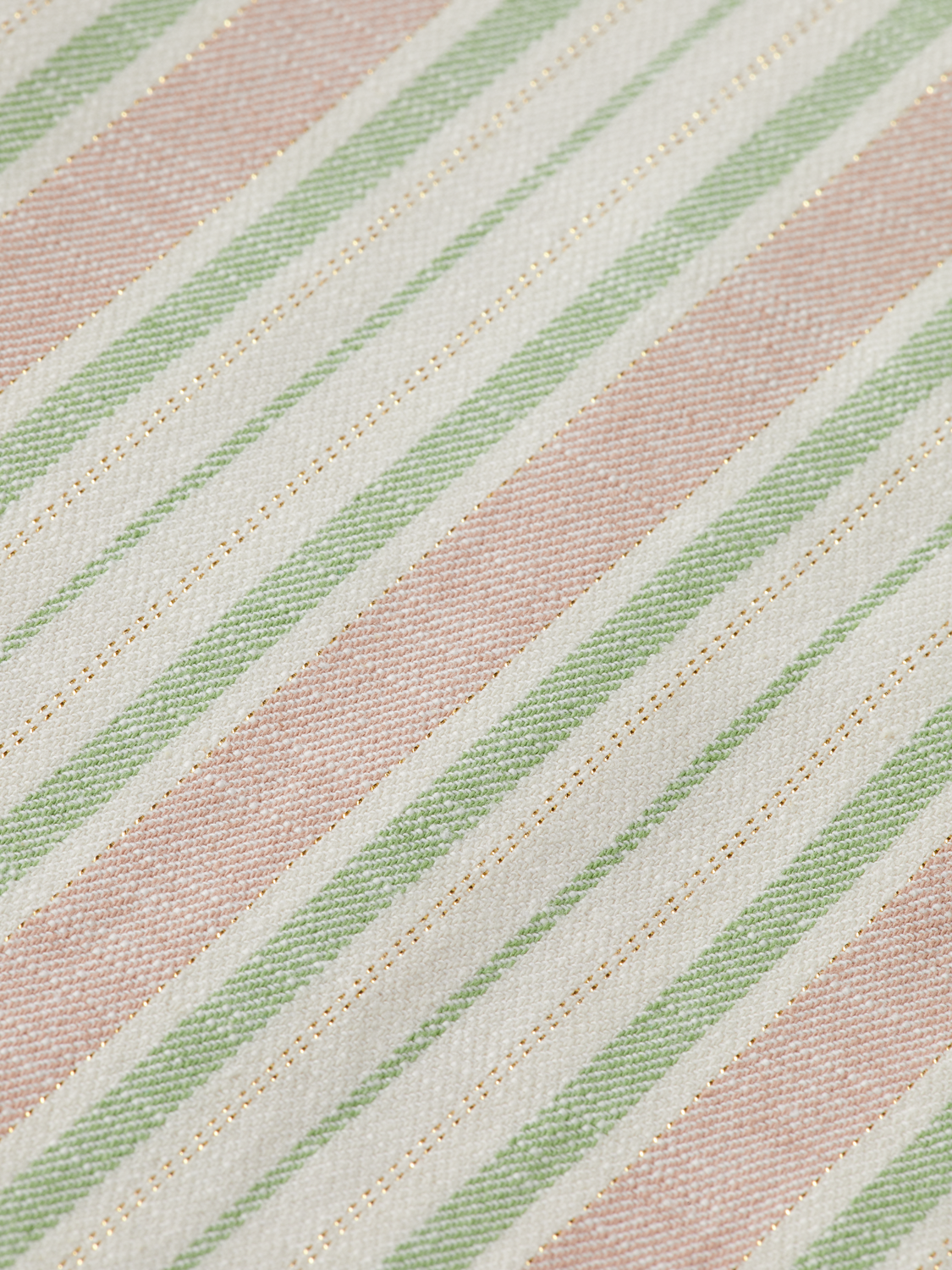 Striped Lurex pants by Scotch & Soda featuring shiny, metallic fabric with a relaxed fit and bold pattern.
