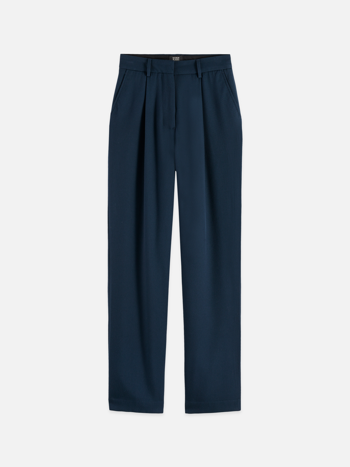 SCOTCH & SODA Robyn tapered leg pants in a clean, streamlined design