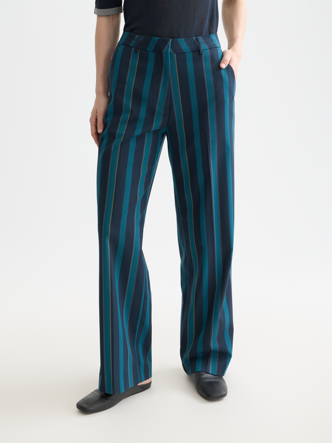 Edie wide-fit pants