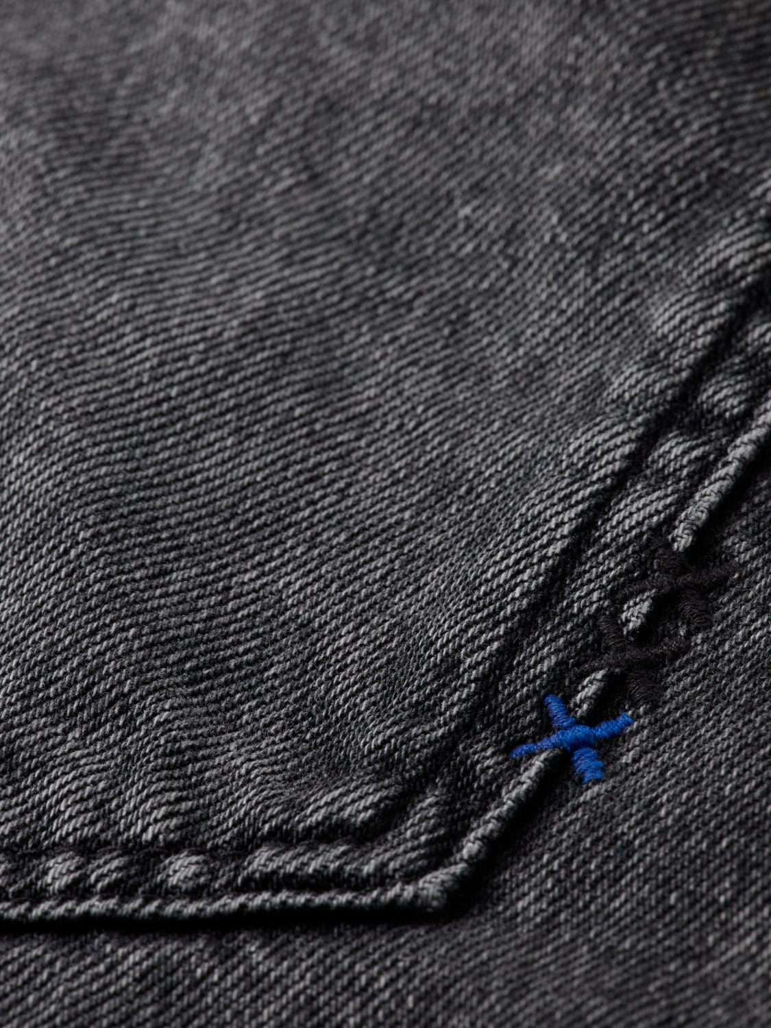 Scotch & Soda ripple straight fit denim jeans, classic blue wash, with visible stitching and five-pocket design.