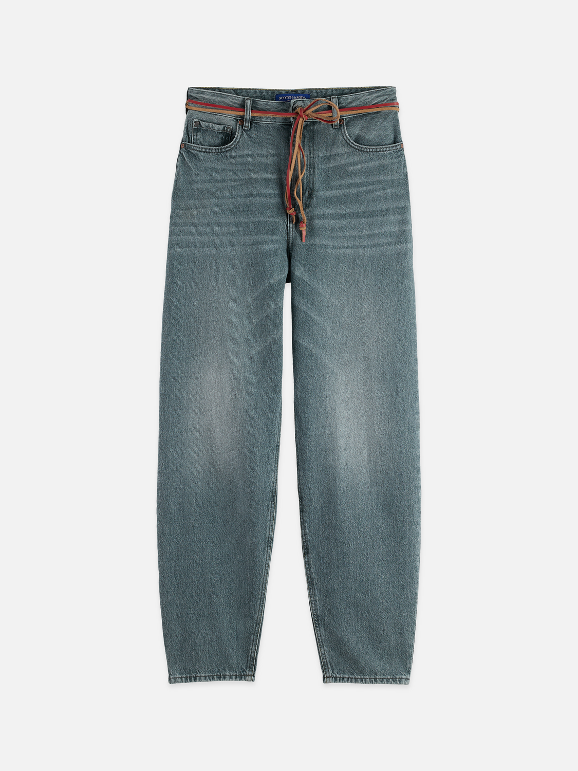 SCOTCH & SODA Tide balloon fit denim jeans in blue ULM01160B_V477_1-P.png