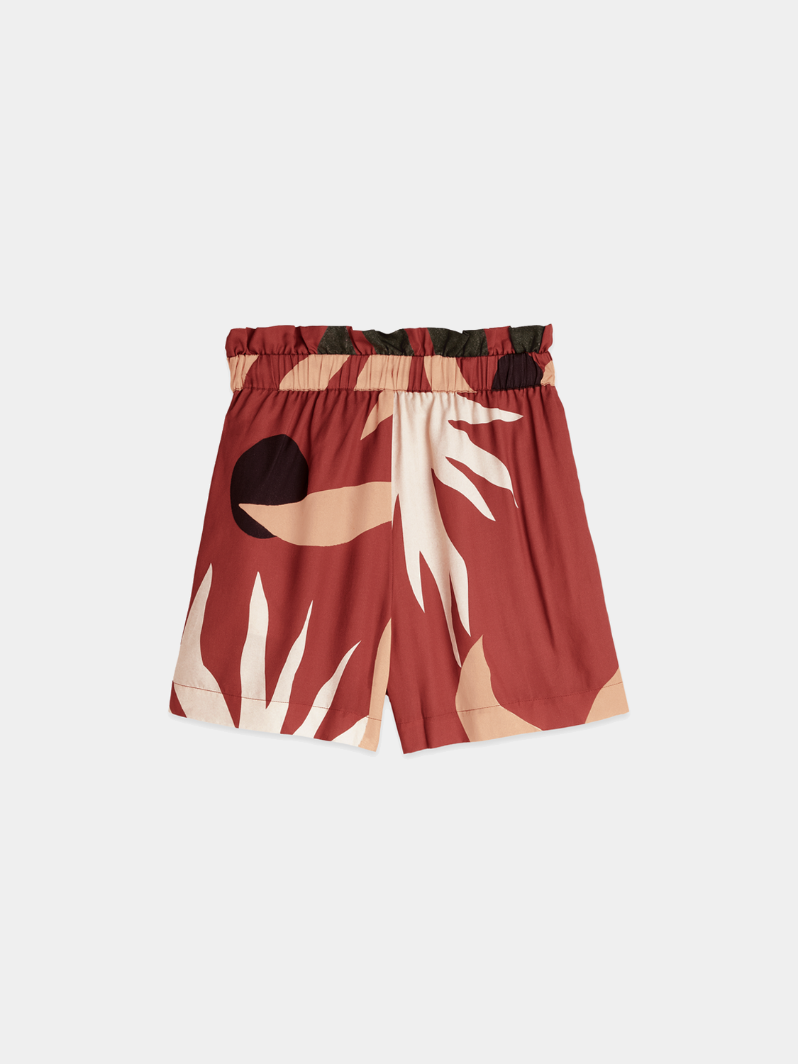 Printed shorts by Scotch & Soda featuring vibrant, colorful patterns and a comfortable fit, perfect for casual summer wear.