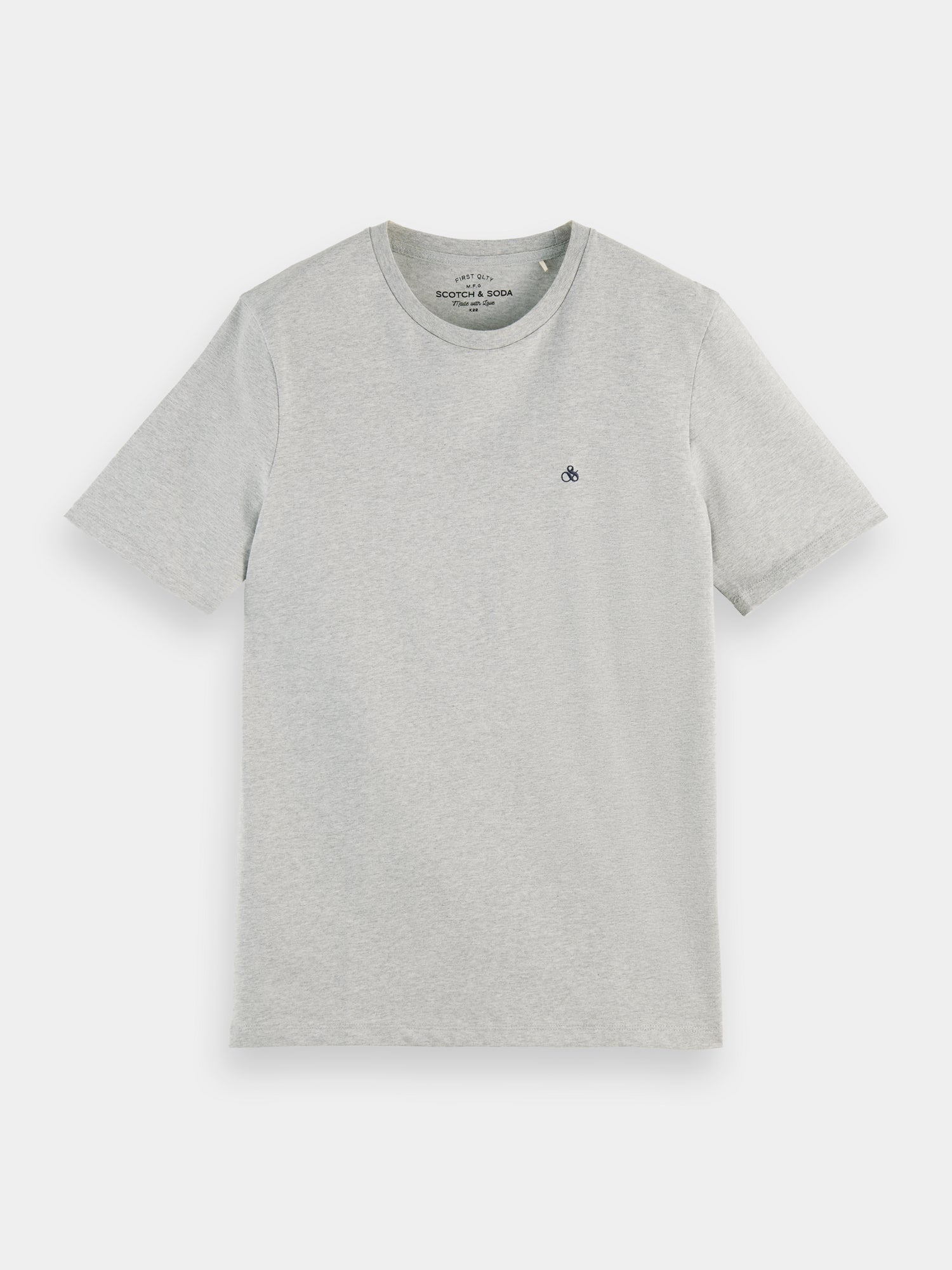 Organic cotton jersey t-shirt - Scotch & Soda NZ