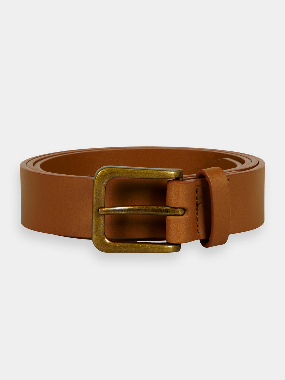 Classic recycled leather belt Scotch & Soda NZ